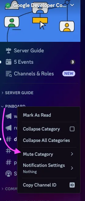 Discord - Mute Category